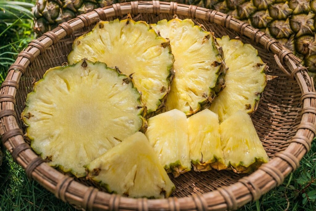 sognare-ananas-tagliato