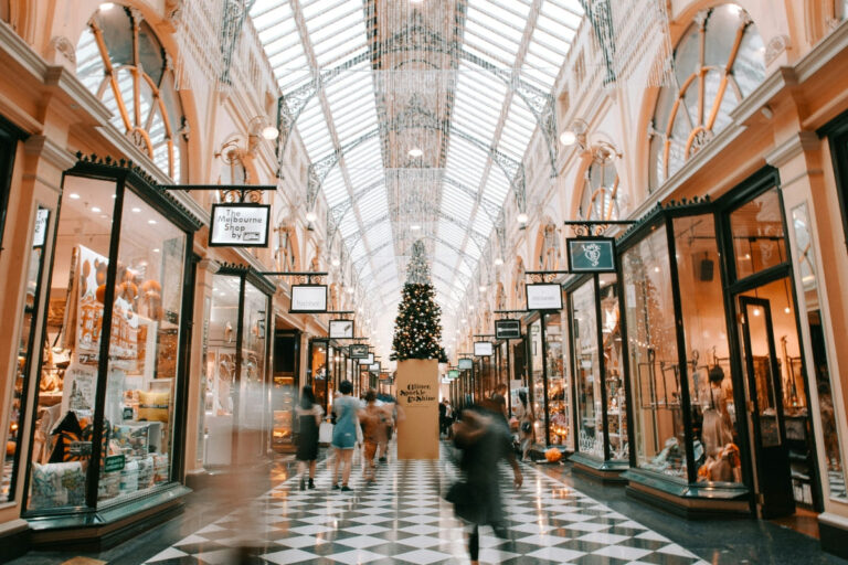 sognare un centro commerciale